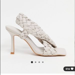 ASOS woven heels